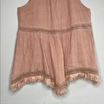 Doe & Rae  Blush Halter Tank Top 100% Cotton Photo 2