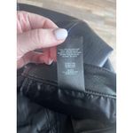 Aritzia Wilfred Black Faux Leather Jeans Size 12 Photo 5