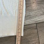 Nike Golf White V Neck Perforated Long Sleeve Sweater Top Womens Small Photo 4