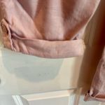 Level 99 Women's Dusty Rose Cropped Pants with Button Roll Up Tab Pink Size 31 Photo 7