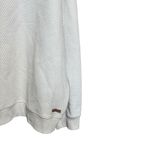 Sean John Sweatshirt Womens 3XL Ivory Waffle Knit Zipper Detail Pullover Sweater Photo 4