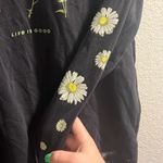 Life is Good ✨ Detailed Wildflowers Crusher Long-Sleeve Sz Medium T-Shirt✨ Photo 7