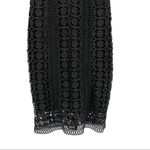 Hale Bob  crochet‎ top floral Embroidered dress small cocktail party bandage Photo 5