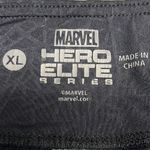 Marvel  Hero Elite Athletic Black w/ Abstract Design & Mesh Cropped Leggings-XL Photo 9