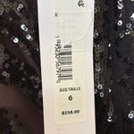 Badgley Mischka Scroll Sequin Halter Mini Visit Dress by Size 6 NWT Photo 9