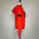 PINK - Victoria's Secret PINK Victoria’s Secret Orange Logo Pullover Hooded Sweatshirt, Sz Small Photo 5