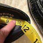 SAS Simplify Black Patent Leather Croc Embossed Loafers Shoes Women’s Sz 9 Slim Photo 9