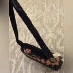 NWT Las Vegas Black Sequin Beaded Shoulder Bag Made in India Handcrafted Viral Photo 3