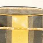 Fendi ‎ ROMA Vintage Pequin Striped Small Luxury Designer Crossbody Shoulder Bag Photo 2