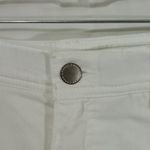 Curve Appeal Heritage Luxe Skylar High Rise Wide Leg crop White Jeans 4 28” Size 27 Photo 5