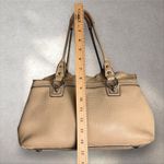 Coach Penelope Pebbled Leather Double Handles Carryall Tote Satchel Bag 13164 Photo 5