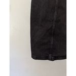 Jack Wills Black Denim Jumper Overall Mini Dress Size 6 Photo 3