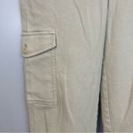 Wilfred Aritzia Cream Modern Cargo Utility Denim Pants Size 4 Photo 10