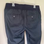 Liz Lange Maternity dark wash denim jean trousers straight leg ~ women’s size M Photo 13