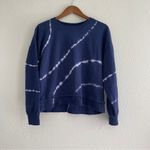 Athleta  Sundown Sweatshirt Tie Dye Pullover Top Navy Blue women’s Size S Photo 1