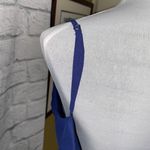 Mori Lee women 6 spaghetti strap fit & flare maxi dress w/side slit & tie belt Photo 9