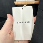 Everlane  The‎ Tencel Sleeveless Longline Blazer Vest Belted Black Size 14 NWT Photo 3