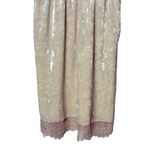 Madison & Berkeley Womens Pearl Crushed Velvet Lace Pocket Slip Dress Large Photo 3