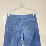 Calvin Klein Women's Dark Wash Flare Denim Jeans Pants Size 29/8 EUC Photo 6