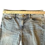 White House | Black Market WHBM Mid Rise Slim Ankle Jeans w/ Chain Cuff Detail – Size 10 Photo 12