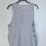 Aerie Offline “Most Likely Late For Something” Grey Graphic Tank S Photo 1