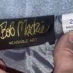 Bob Mackie Fleece Jacket Size 2XL Blue Floral Embroidery Photo 9