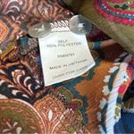 Figueroa & flower Casual Button Down Shirt with Geometric‎ Pattern size Large Red Photo 6