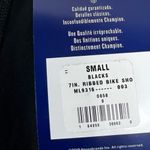 Champion NWT  7" Biker Shorts Womens S Black High Rise Ribbed Pocket Athleisure Photo 4