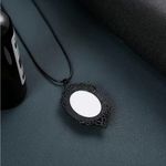 Gothic Crow Forest Cameo Pendant Necklace A Stylish Rope‎ Necklace Black Photo 6