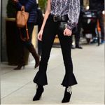 MOTHER The Cha Cha Fray Jeans In Not Guilty Size 25 Black Photo 2