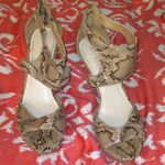 Bamboo  snakeskin sandals Photo 0