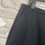 Garnet Hill  Black Textured Pencil Skirt Photo 1