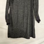 CAbi  PJ V Neck Long Sleeve Dress Style 3829 lagenlook cozy size medium dark grey Photo 4
