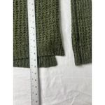 Ultra Flirt  Women's Cable Knit Sweater Green Olive Size Medium‎ Photo 5