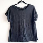 Peruvian Connection Tee Black Crew Neck Short Sleeve T Shirt Sz L EUC Photo 0