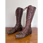 American Vintage vintage • 1930s G.H. Bass aviator boots lace up knee high brown leather antique Photo 4