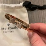 Kate Spade Rose Gold Bow Bangle Bracelet Photo 1