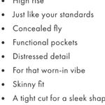 ASOS *NWT*  Petite High-Rise Dark Ripped Jeans Photo 6