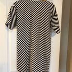 Tory Burch Nautical Stripe Tee Shirt Dress Size Large Boat Casual Cotton T11 Photo 2