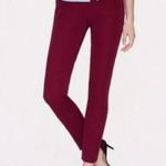 J.Crew Minnie Pants Sz 4 burgundy color Photo 1