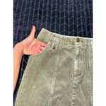Y2K Abercrombie Micro Mini Corduroy Skirt Low Rise 90s Skate grunge Green Sz S Photo 1