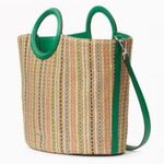 Kate Spade Jena Straw Large Tote crossbody drawstring satchel Photo 0