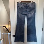 Silver Jeans  Co. Vintage Tia Bootcut Jean Mid-Rise Medium Wash Embroidered 32x32 Photo 6