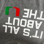 Grey Miami Hurricanes baby tee size M. Custom made. Never worn #Hurricanes Gray Size M Photo 1