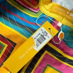 Farm Rio Mixed Scarves Smiley Hat NWT RARE ☀️ Photo 7