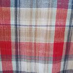 Eddie Bauer  4 Red Blue Plaid Sleeveless Cotton Dress Photo 2