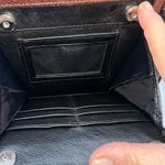 Brighton  Leather Shoulder Bag  Organizer Purse Hearts Accents Photo 12