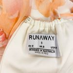 RUNAWAY THE LABEL  Anairo Peach & White Floral Printed Mini Dress Photo 8