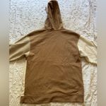 Hollister XS  Brown/ Cream Soft Light Weight Hoodie Photo 4