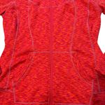 Athleta Orange Pink Space Dye Full Zip Hooded Sweatshirt Jacket, Sz M Red Size M Photo 11